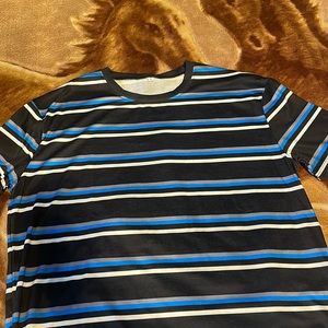 Striped black shirt